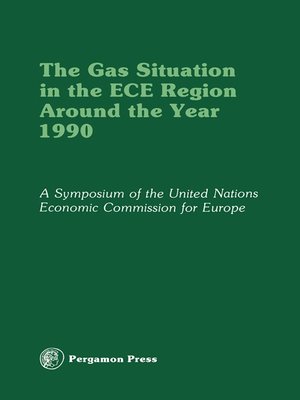 cover image of The Gas Situation in the ECE Region Around the Year 1990